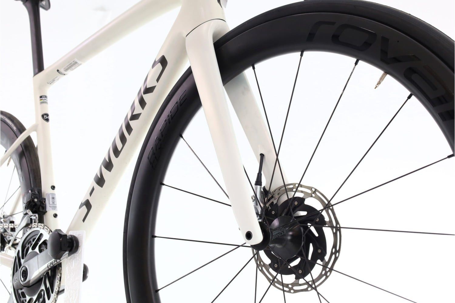 Produit reconditionné · Specialized Tarmac SL8 S-Works AXS 12V · Blanc / Vélo de route | Très bon état