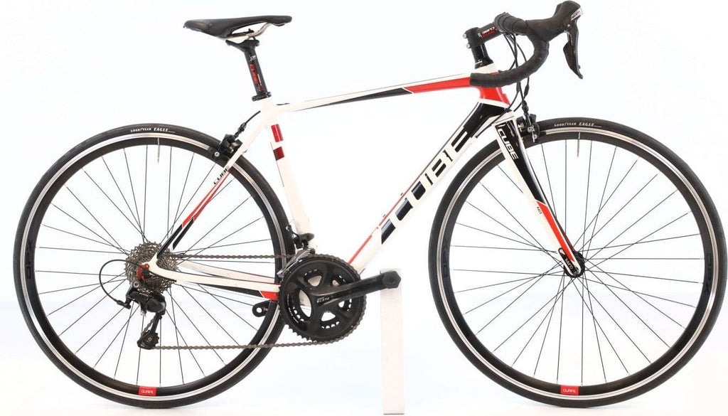 Produit reconditionné · Cube Agree GTC Pro · Blanc / Vélo de route | Bon état