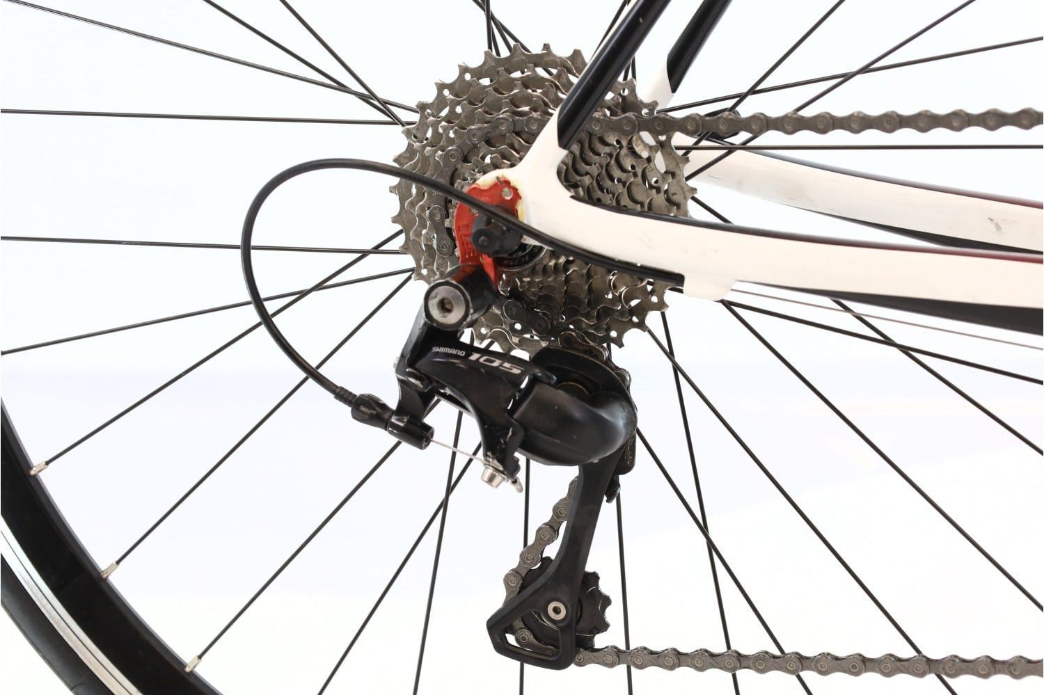 Produit reconditionné · Cube Agree GTC Pro · Blanc / Vélo de route | Bon état