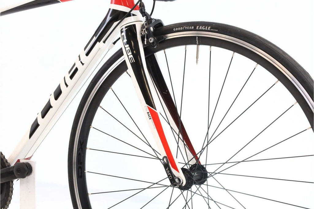 Produit reconditionné · Cube Agree GTC Pro · Blanc / Vélo de route | Bon état
