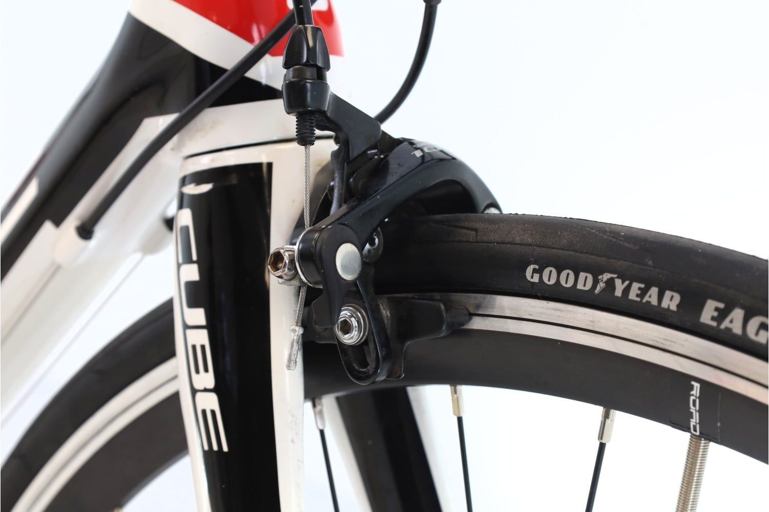 Produit reconditionné · Cube Agree GTC Pro · Blanc / Vélo de route | Bon état