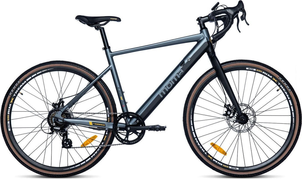 Produit Reconditionné- E-GRAVEL28PRO - SHIMANO 8V - Freins Disque TEKTRO - Autonomie 70km | Très bon état