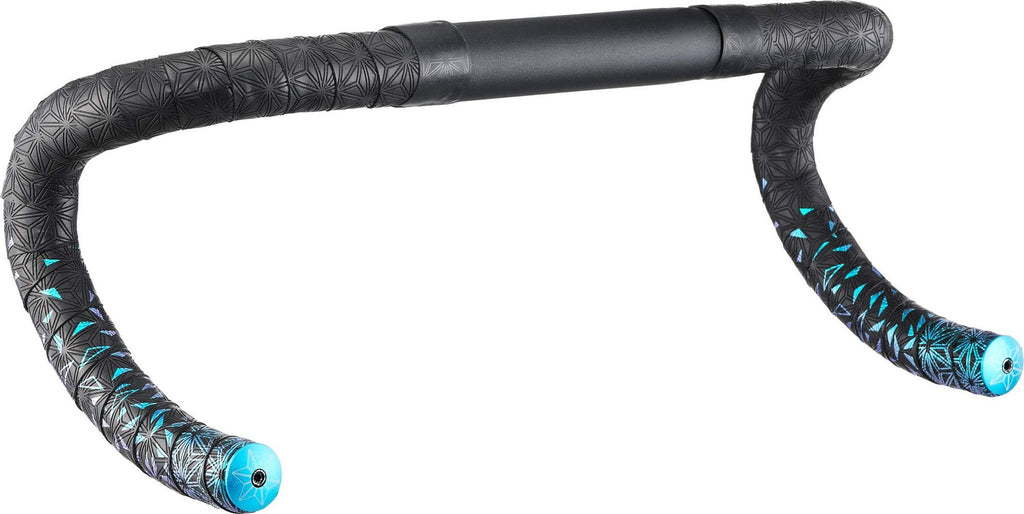 Ruban de Cintre Supacaz Super Sticky Kush Star Fade Bleu Refractor avec Bouchons