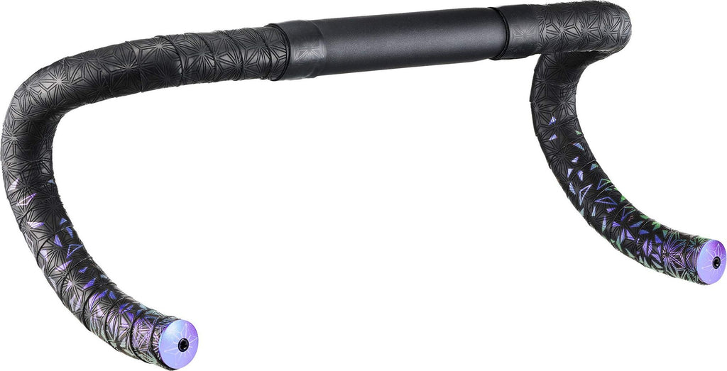 Ruban de Cintre Supacaz Super Sticky Kush Star Fade Violet Refractor avec Bouchons