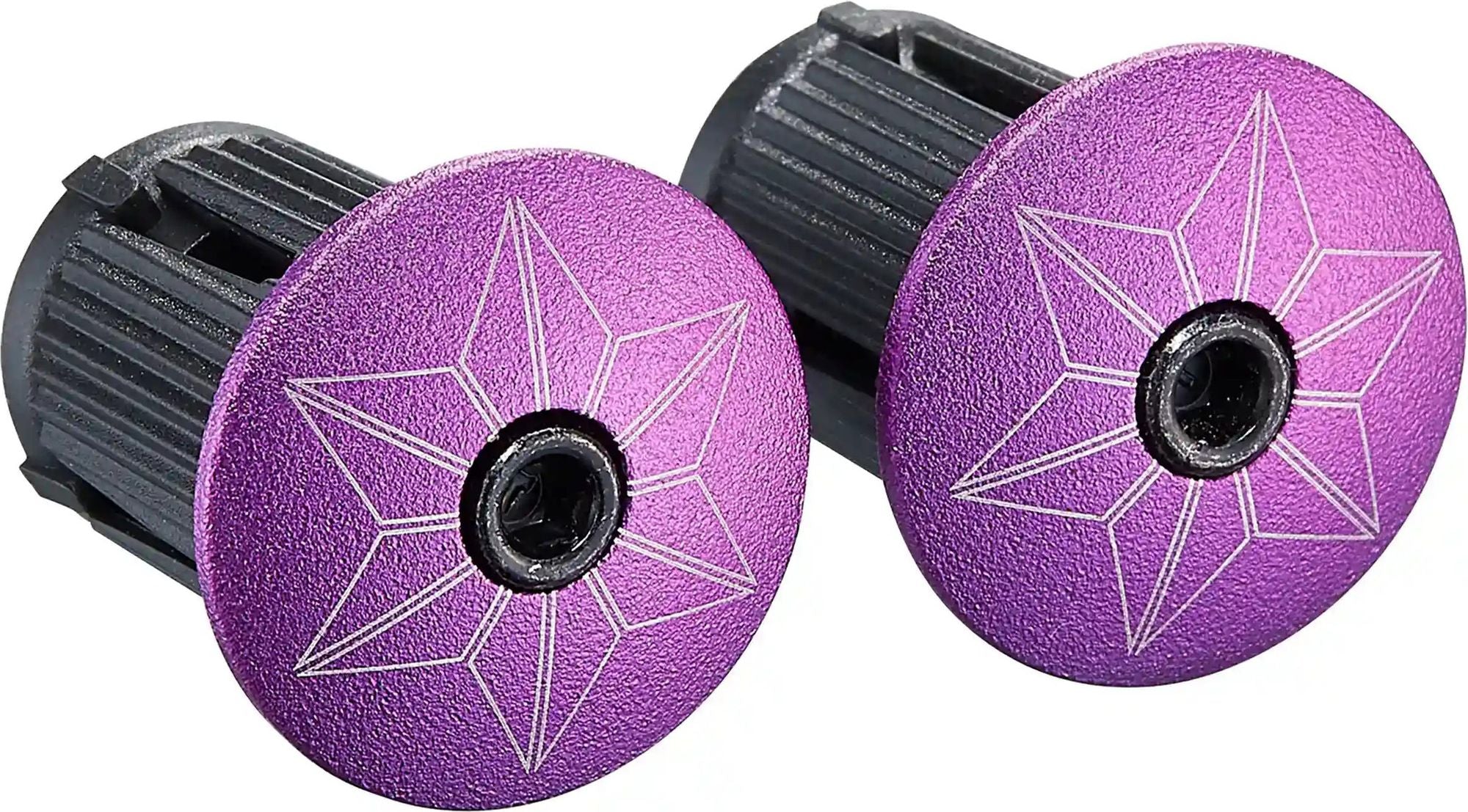 Ruban de Cintre Supacaz Super Sticky Kush Star Fade Violet Refractor avec Bouchons