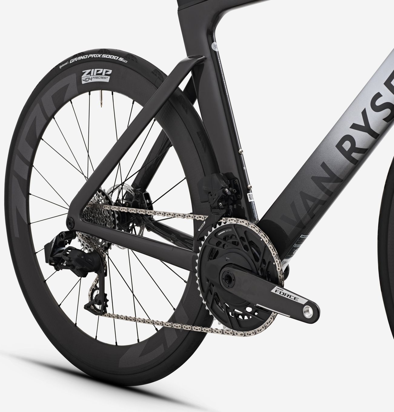 Vélo de Route Van Rysel RCR-F Pro Sram Force AXS 12V 700 mm Gris Lunaire 2026