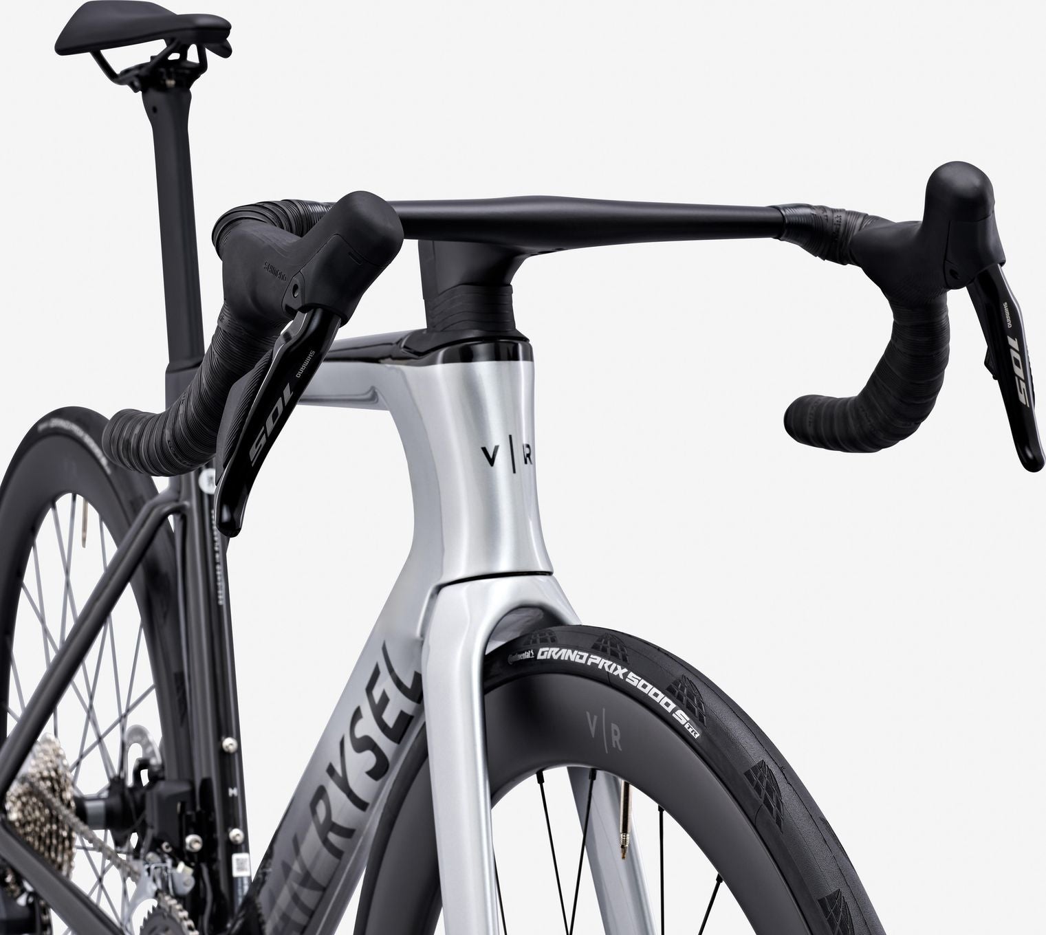 Vélo de Route Van Rysel RCR-F Pro Shimano 105 Di2 12V 700 mm Gris Lunaire 2026