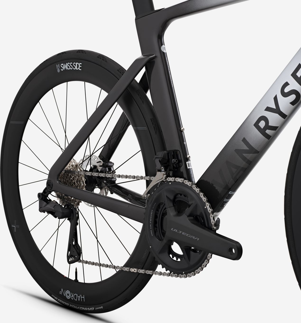 Vélo de Route Van Rysel RCR-F Pro Shimano Ultegra Di2 12V 700 mm Gris Lunaire 2026