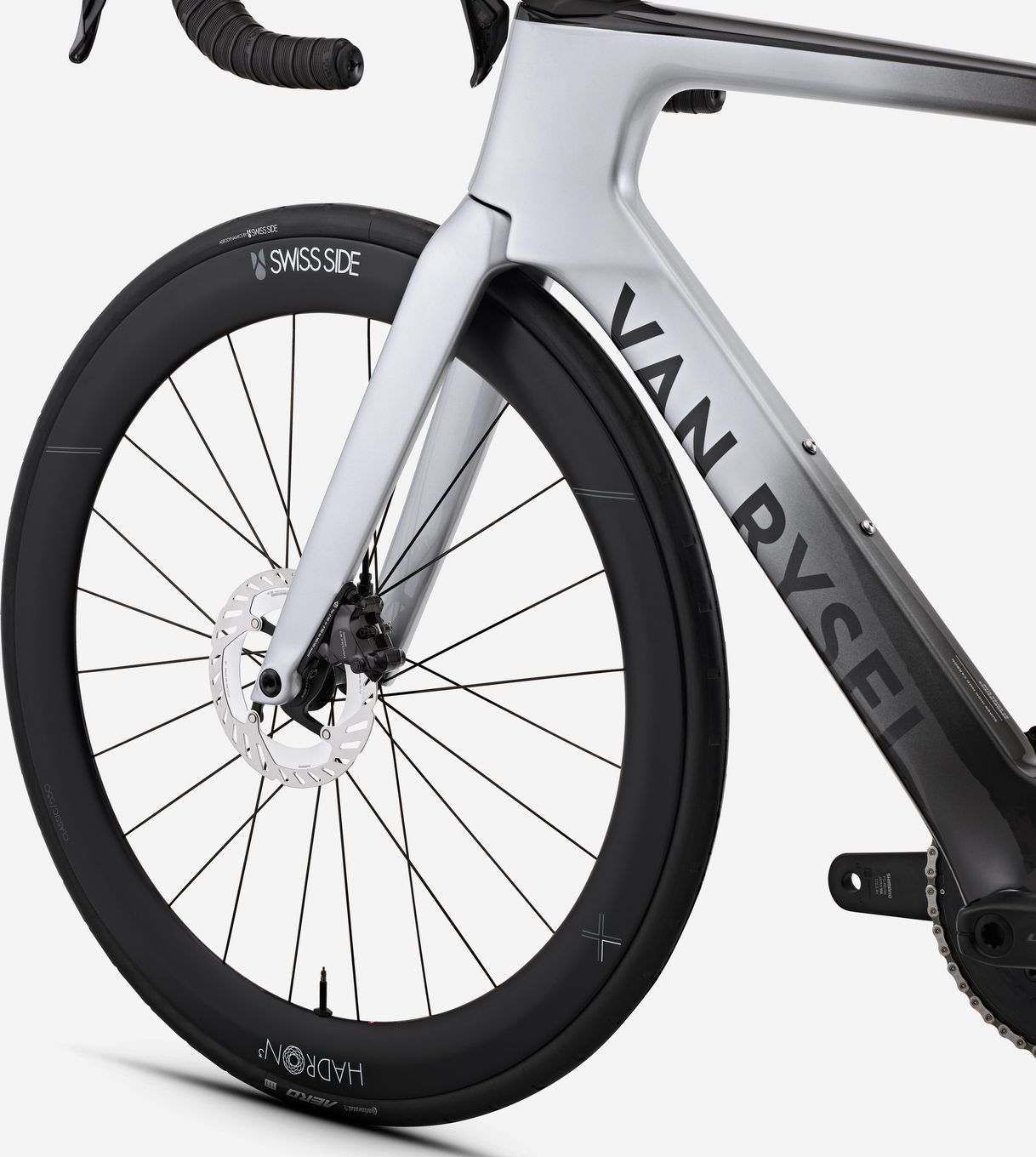 Vélo de Route Van Rysel RCR-F Pro Shimano Ultegra Di2 12V 700 mm Gris Lunaire 2026