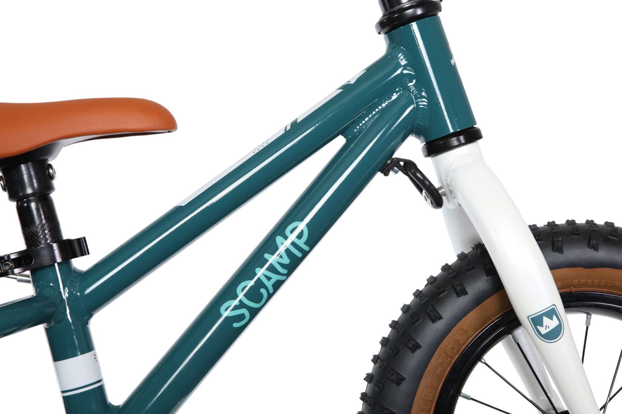 Draisienne Scamp MiniFox Brake 12'' Bleu Pétrole