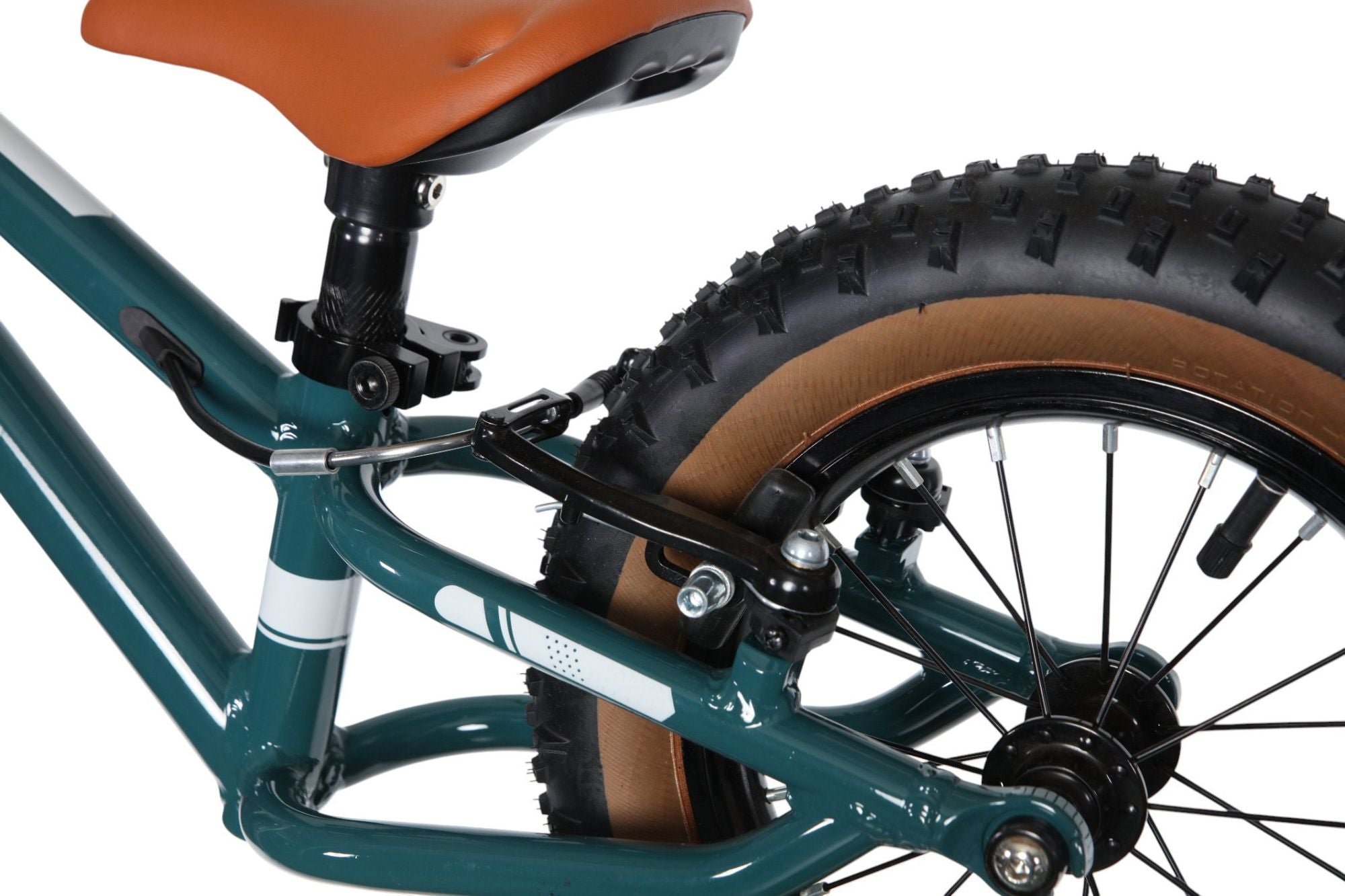 Draisienne Scamp MiniFox Brake 12'' Bleu Pétrole