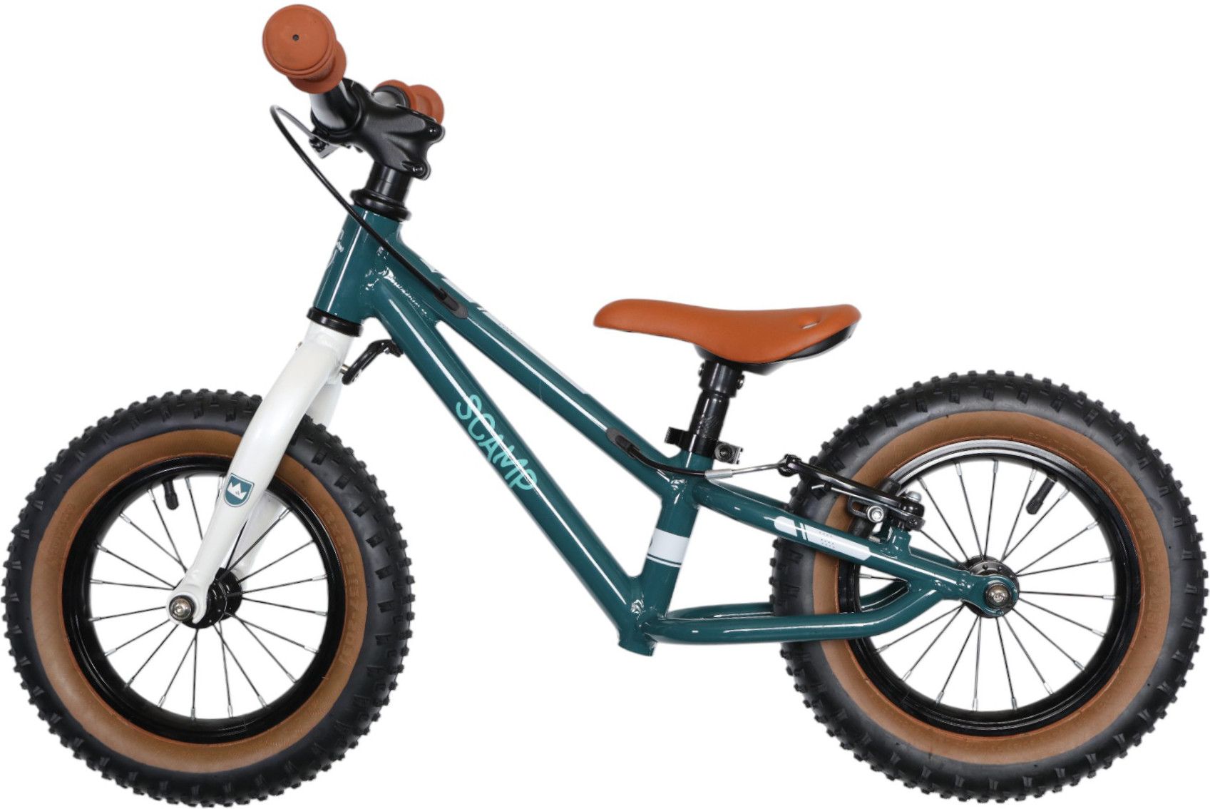 Draisienne Scamp MiniFox Brake 12'' Bleu Pétrole