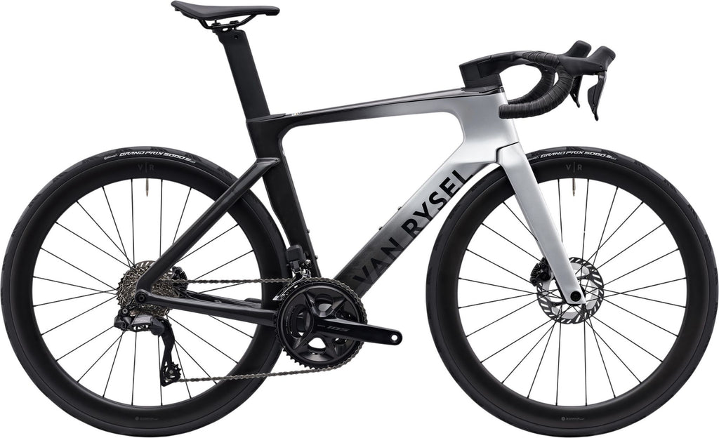 Vélo de Route Van Rysel RCR-F Pro Shimano 105 Di2 12V 700 mm Gris Lunaire 2026