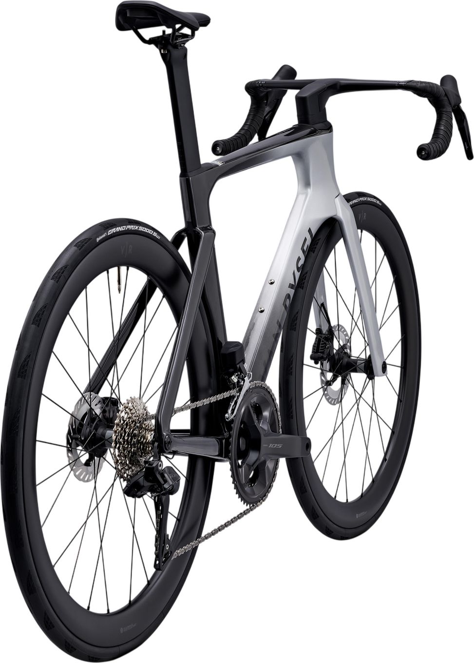 Vélo de Route Van Rysel RCR-F Pro Shimano 105 Di2 12V 700 mm Gris Lunaire 2026