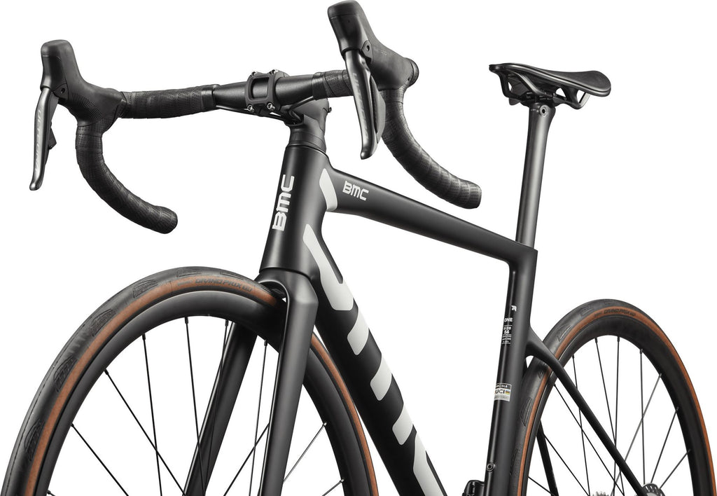 Vélo de Route BMC Teammachine SLR One Shimano Ultegra Di2 12V 700 mm Noir/Blanc 2027