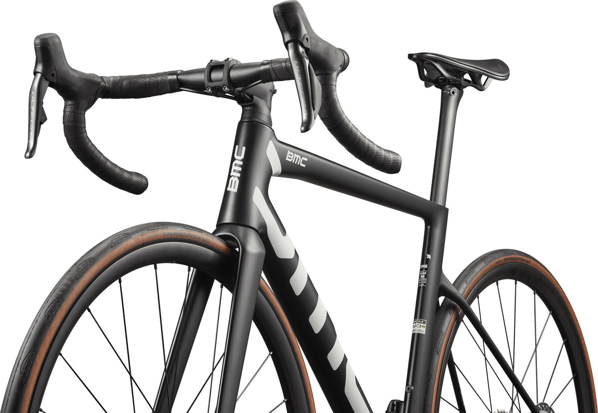 Vélo de Route BMC Teammachine SLR One Shimano Ultegra Di2 12V 700 mm Noir/Blanc 2027