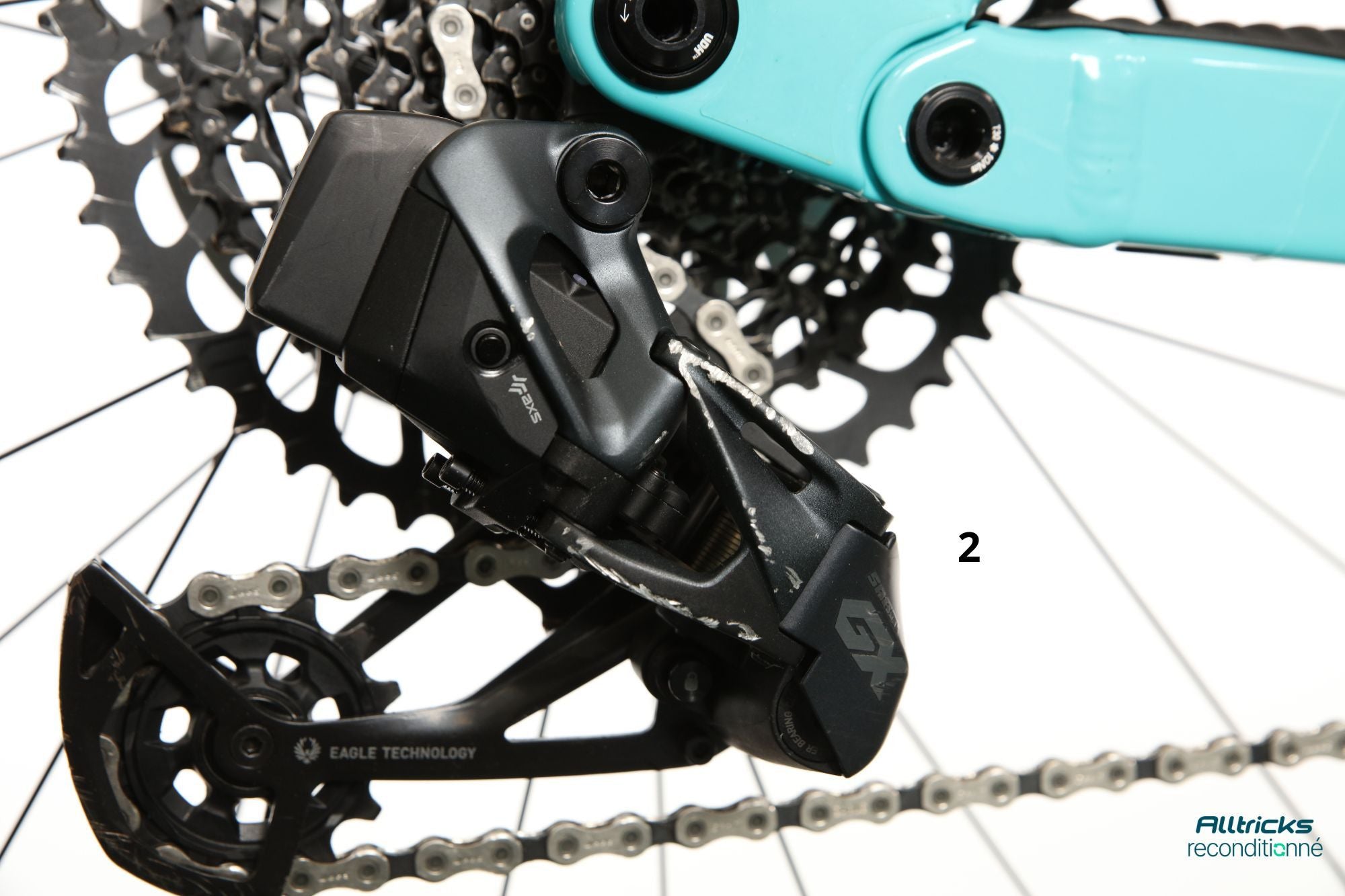VTT Tout Suspendu Scott Genius ST 910 Sram GX AXS 12V T.M 169/180cm - Produit Reconditionné