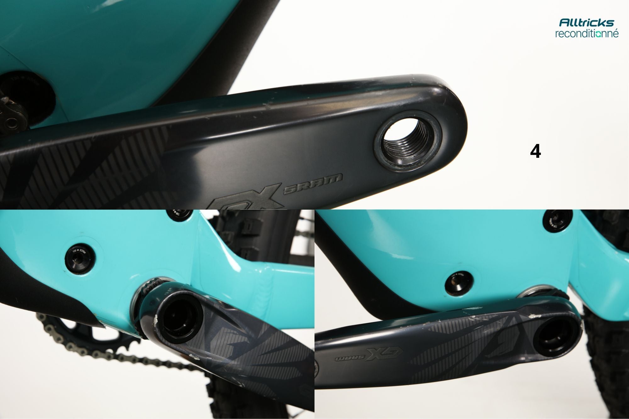 VTT Tout Suspendu Scott Genius ST 910 Sram GX AXS 12V T.M 169/180cm - Produit Reconditionné