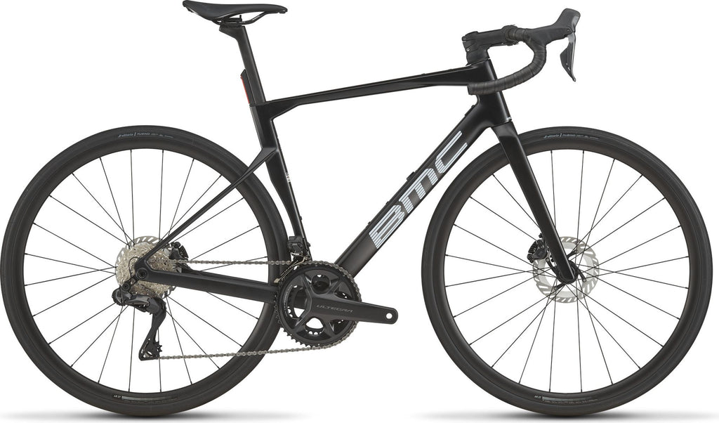 Vélo de Route BMC Roadmachine One Shimano Ultegra Di2 12V 700 mm Noir Carbone 2027