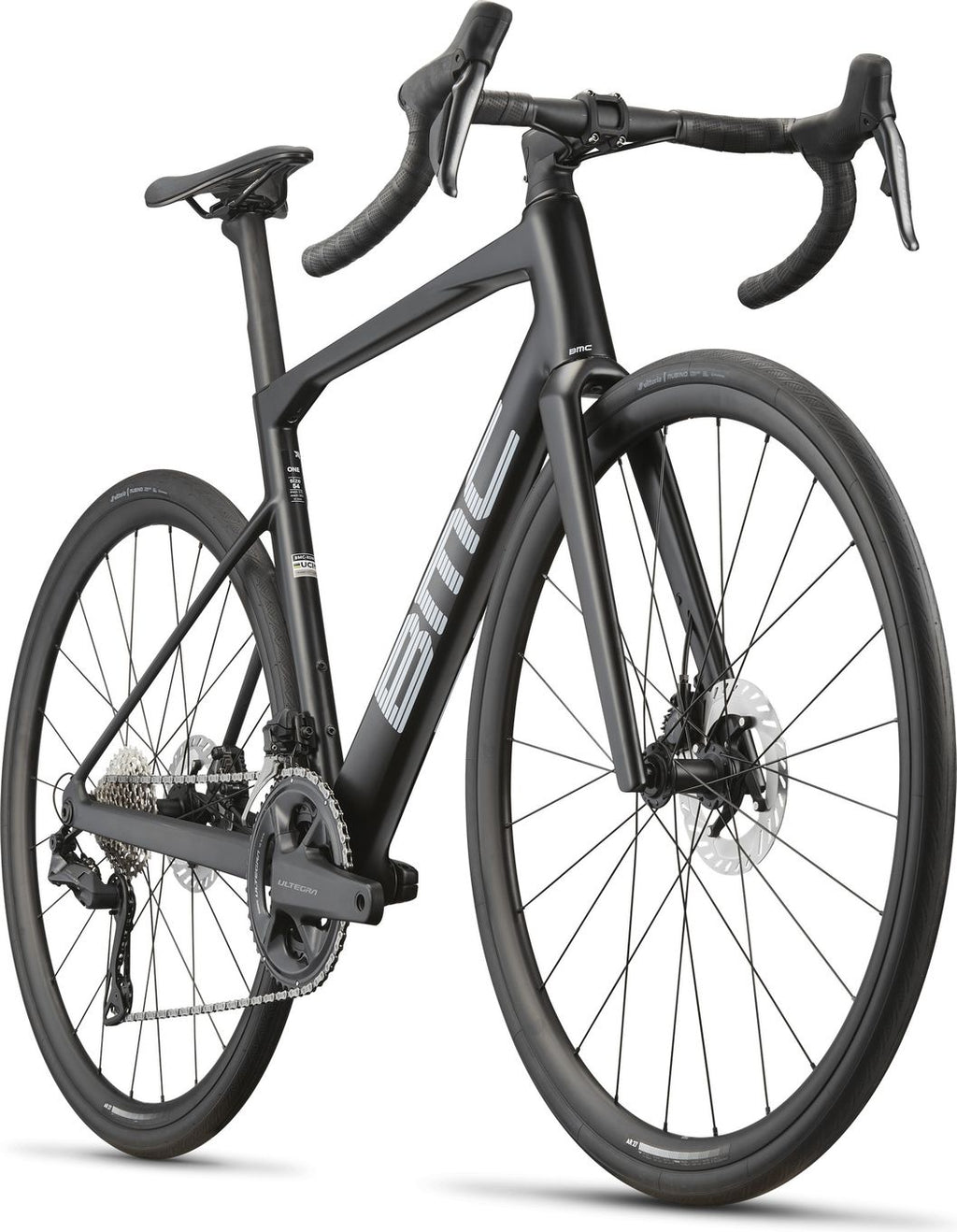 Vélo de Route BMC Roadmachine One Shimano Ultegra Di2 12V 700 mm Noir Carbone 2027