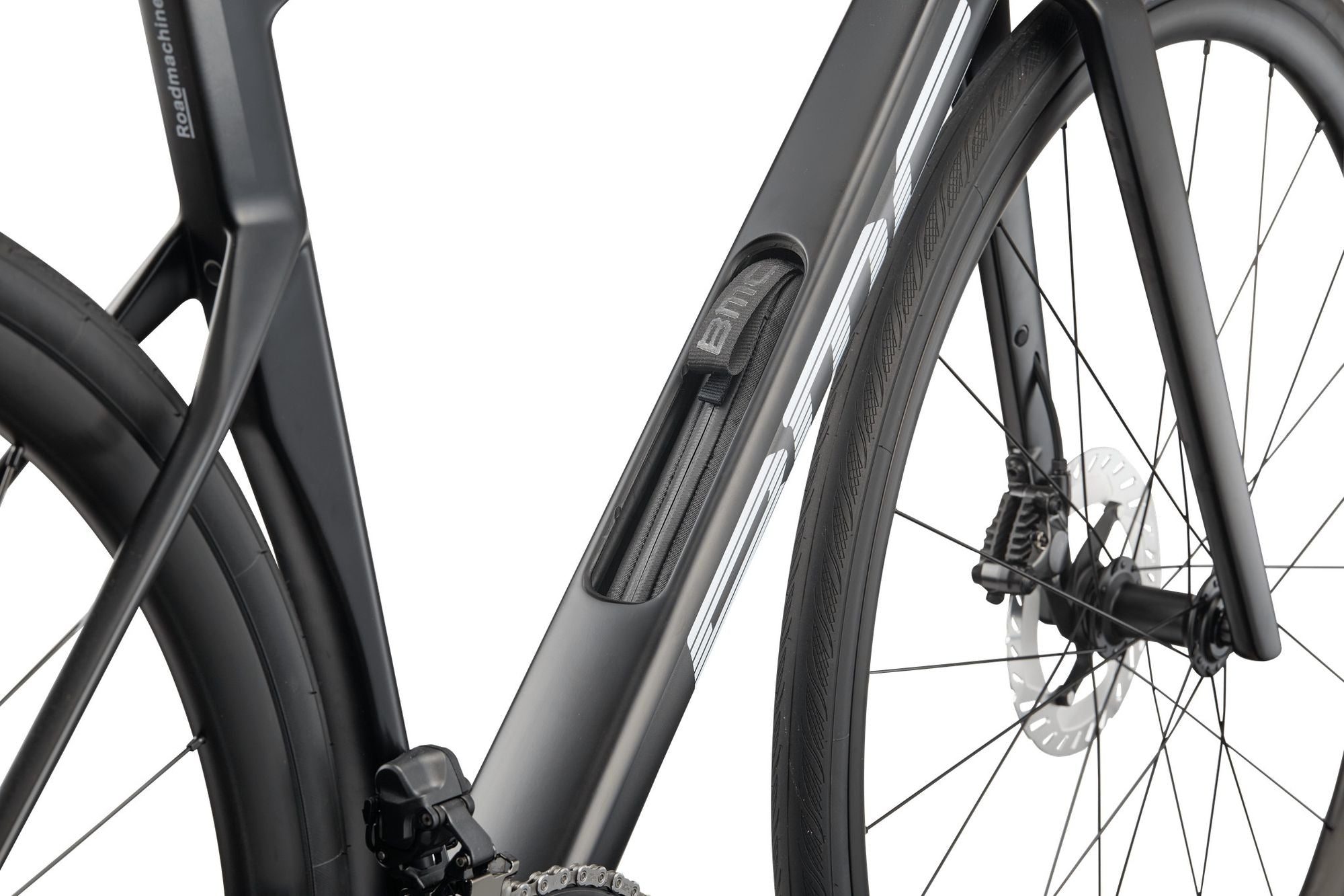 Vélo de Route BMC Roadmachine One Shimano Ultegra Di2 12V 700 mm Noir Carbone 2027