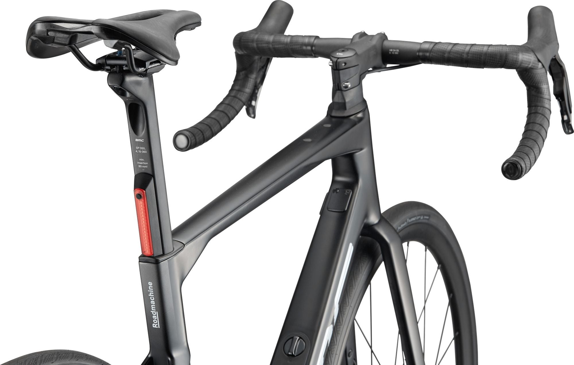 Vélo de Route BMC Roadmachine One Shimano Ultegra Di2 12V 700 mm Noir Carbone 2027