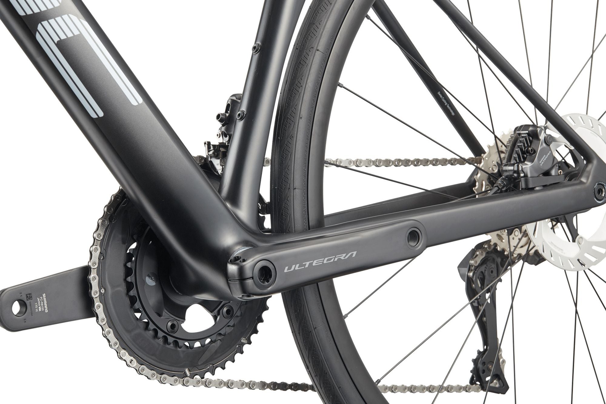 Vélo de Route BMC Roadmachine One Shimano Ultegra Di2 12V 700 mm Noir Carbone 2027