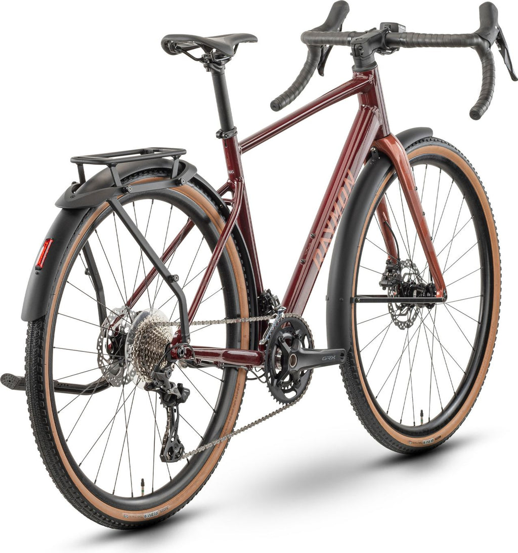 Vélo de Gravel Raymon Territ Pro Street Shimano GRX 11V 700 mm Marron/Rouge 2026