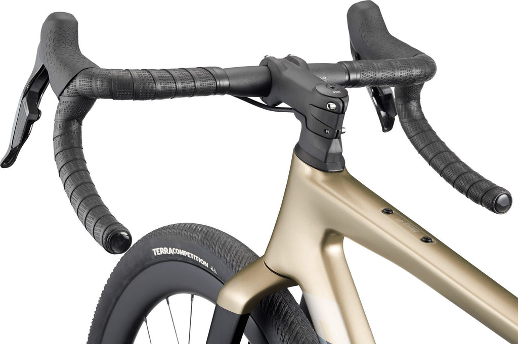 Vélo de Gravel BMC Kaius 01 Three Sram Rival AXS 13V 700 mm Or/Noir Carbone 2027