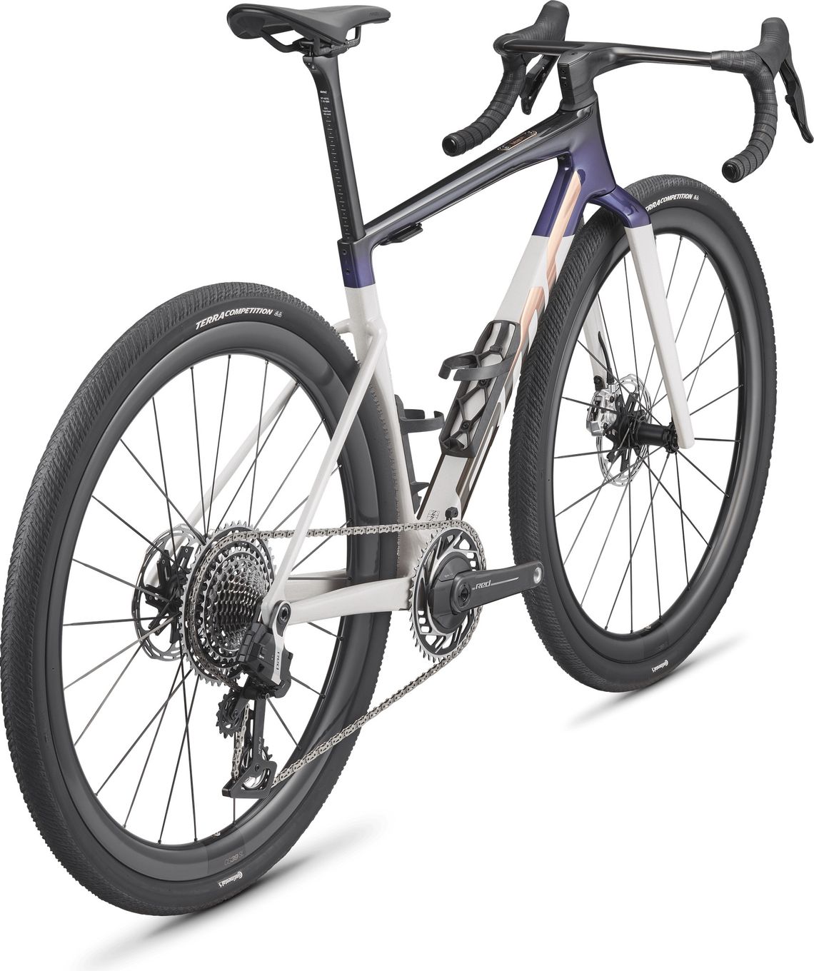 Vélo de Gravel BMC Kaius 01 One Sram Red AXS 13V 700 mm Blanc/Bleu Marine/Noir 2027