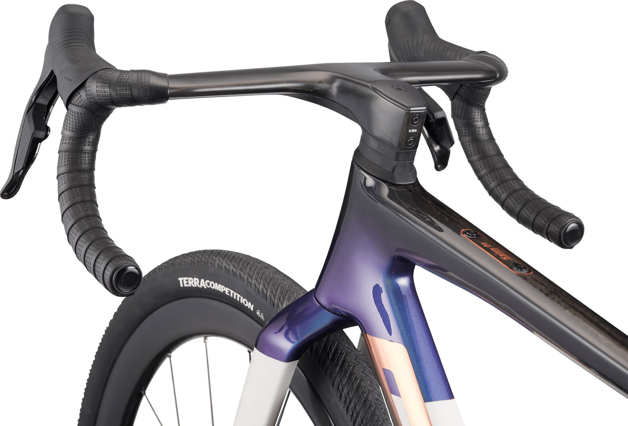 Vélo de Gravel BMC Kaius 01 One Sram Red AXS 13V 700 mm Blanc/Bleu Marine/Noir 2027