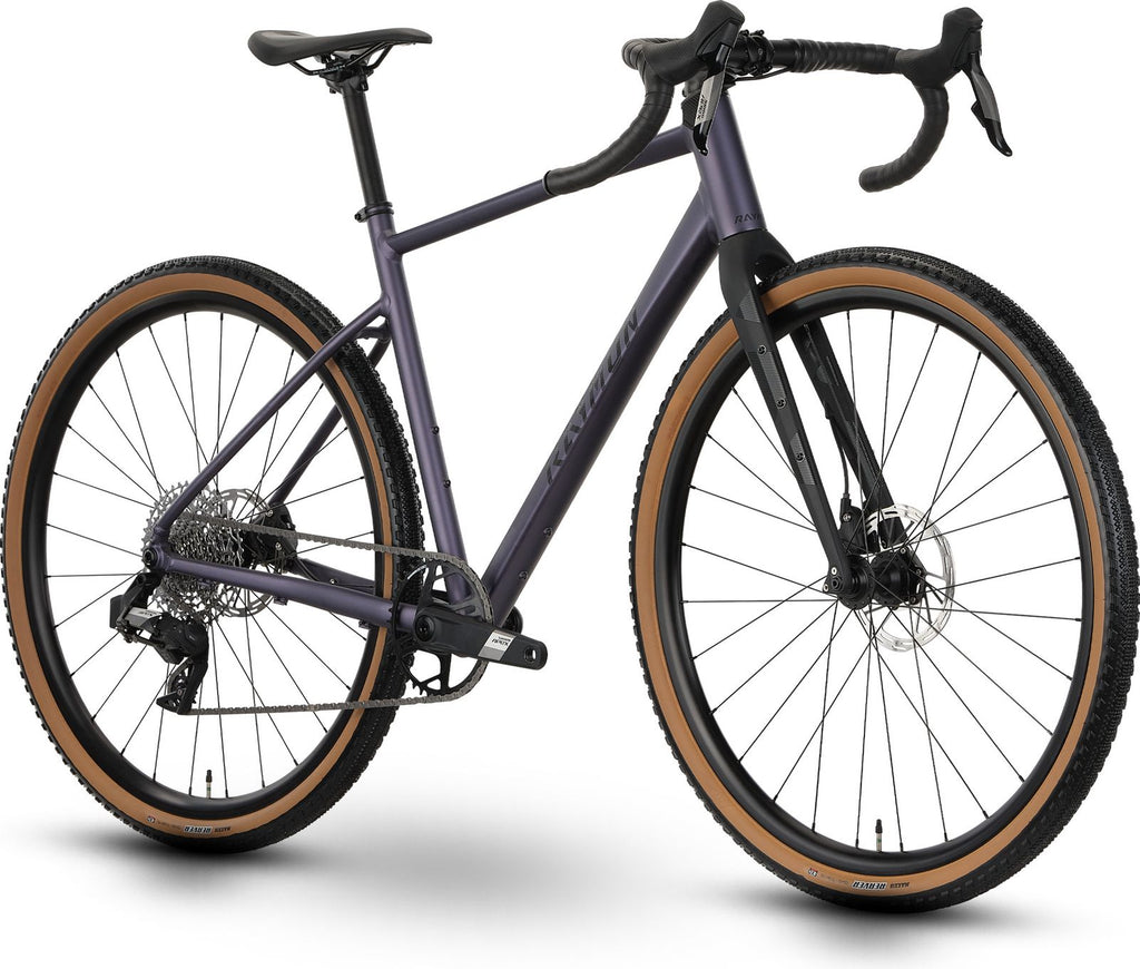 Vélo de Gravel Raymon Territ Ultra Sram Apex XPLR AXS 12V 700 mm Violet/Noir 2026