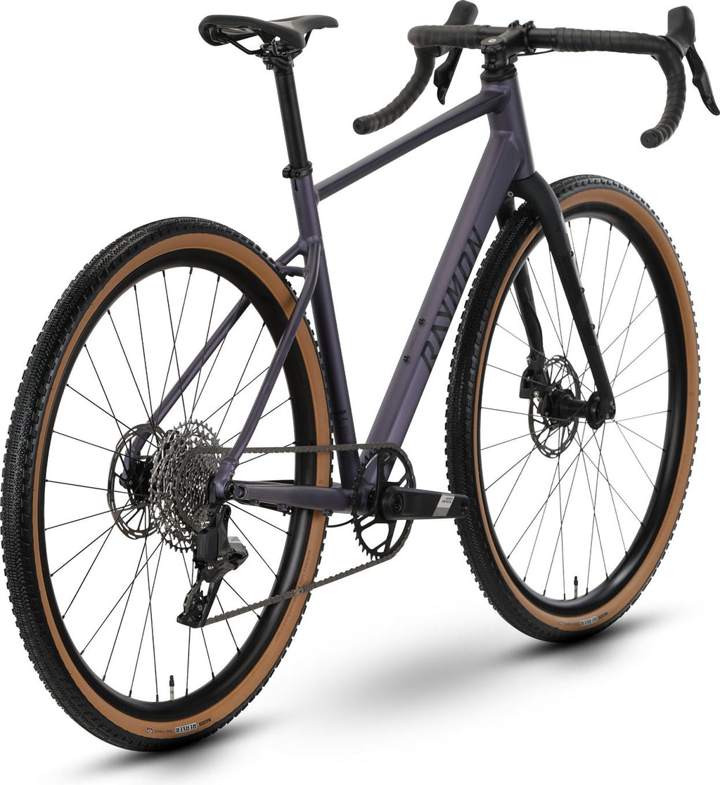 Vélo de Gravel Raymon Territ Ultra Sram Apex XPLR AXS 12V 700 mm Violet/Noir 2026