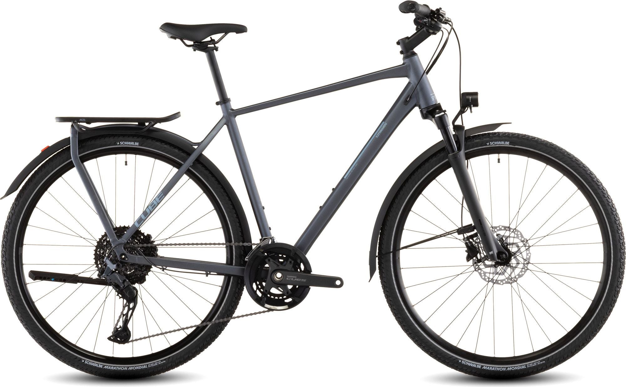 VTC Cube Kathmandu EXC Shimano Cues 11V 700 mm Gris Metallic 2026