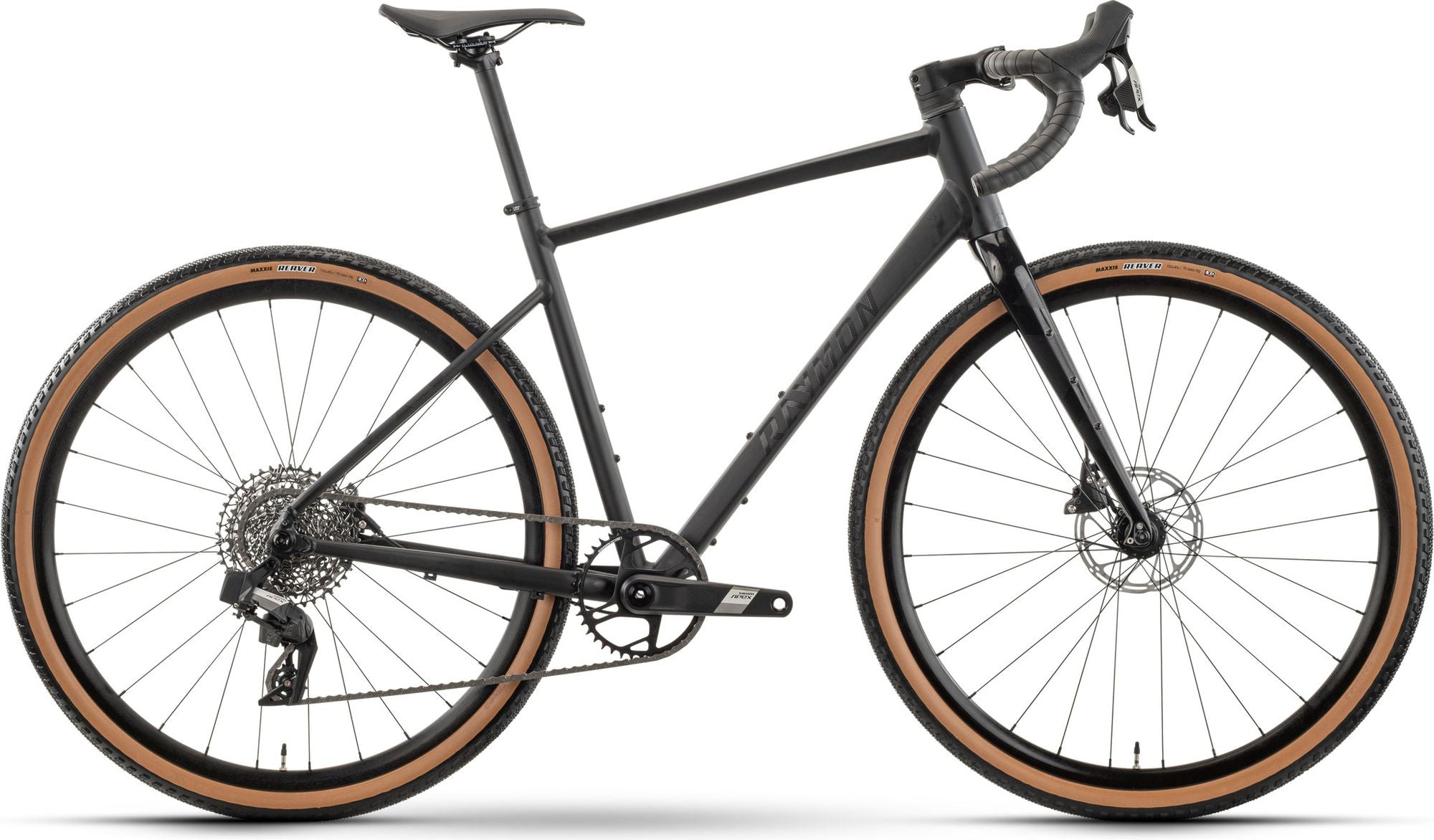 Vélo de Gravel Raymon Territ Ultra Sram Apex XPLR AXS 12V 700 mm Noir 2026