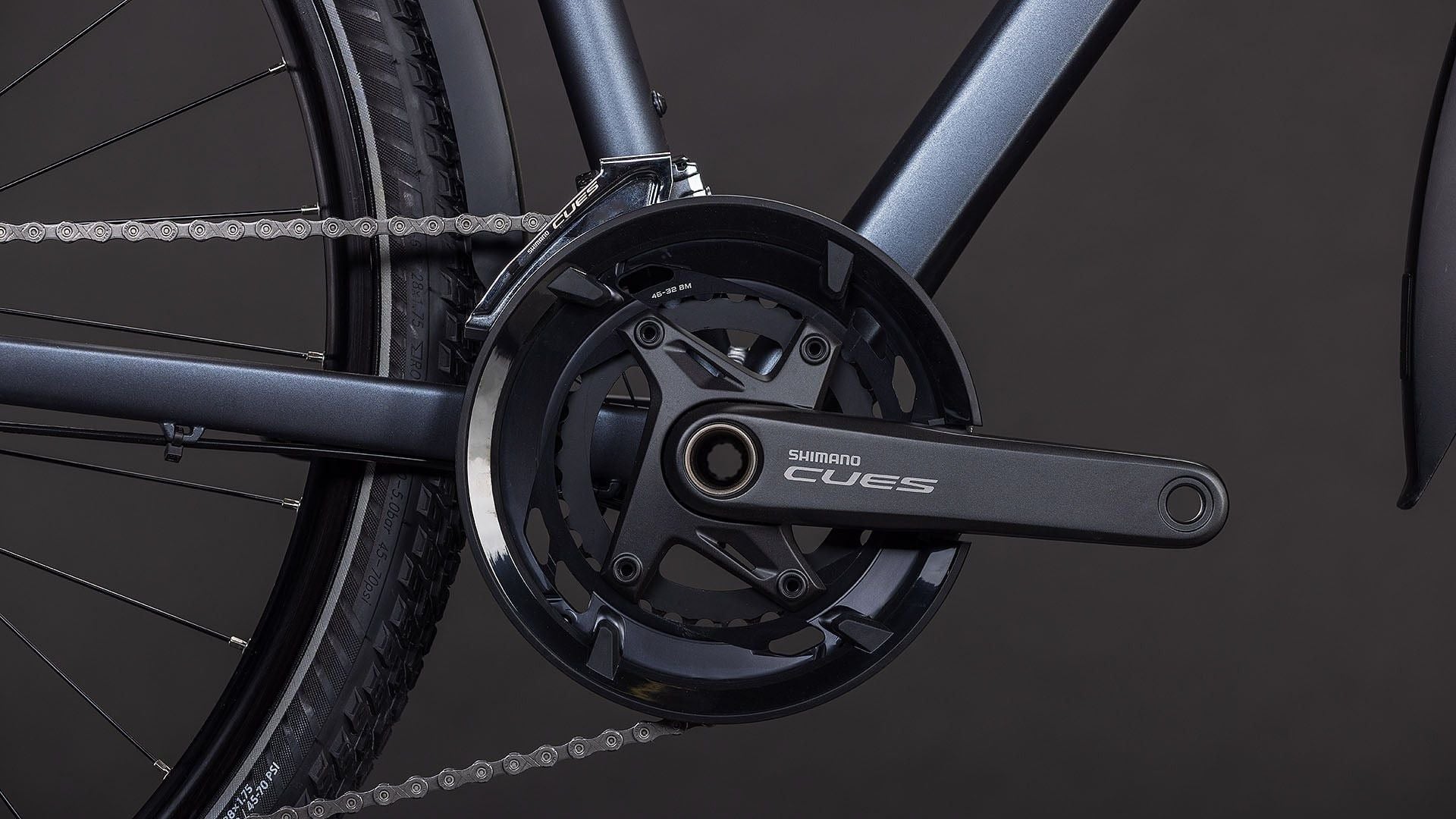 VTC Cube Kathmandu EXC Shimano Cues 11V 700 mm Gris Metallic 2026