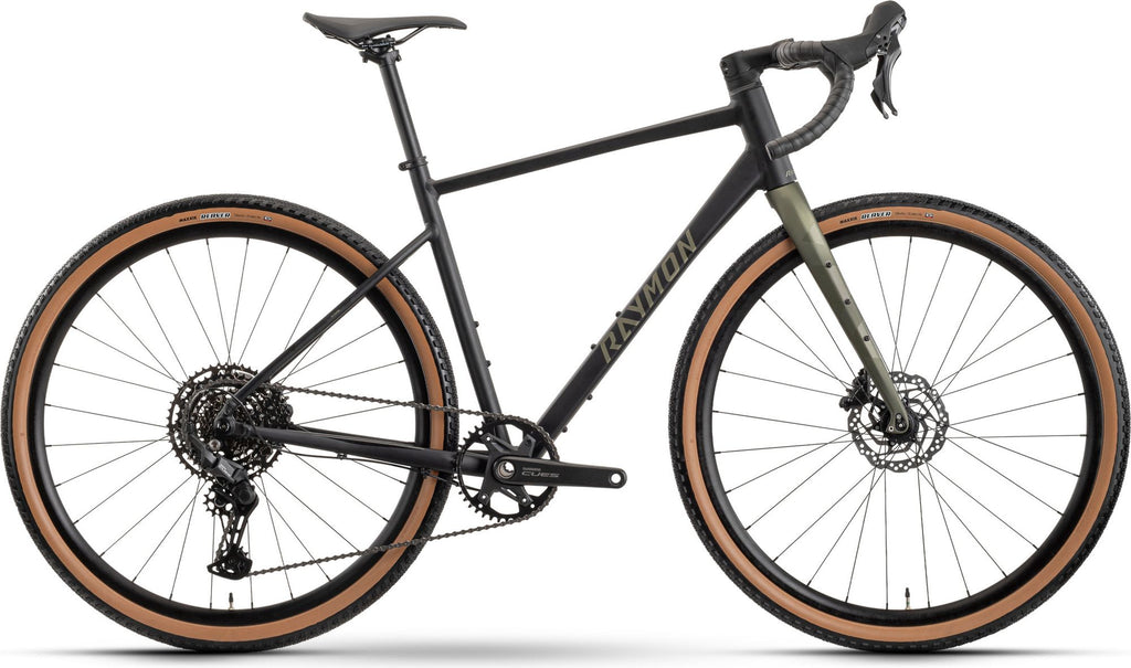 Vélo de Gravel Raymon Territ Comp Shimano Cues 10V 700 mm Noir/Vert 2026