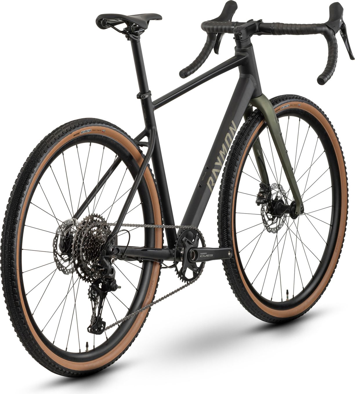 Vélo de Gravel Raymon Territ Comp Shimano Cues 10V 700 mm Noir/Vert 2026