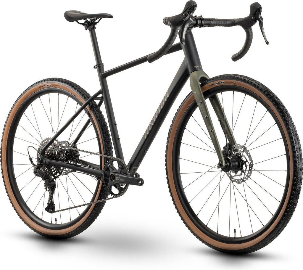 Vélo de Gravel Raymon Territ Comp Shimano Cues 10V 700 mm Noir/Vert 2026