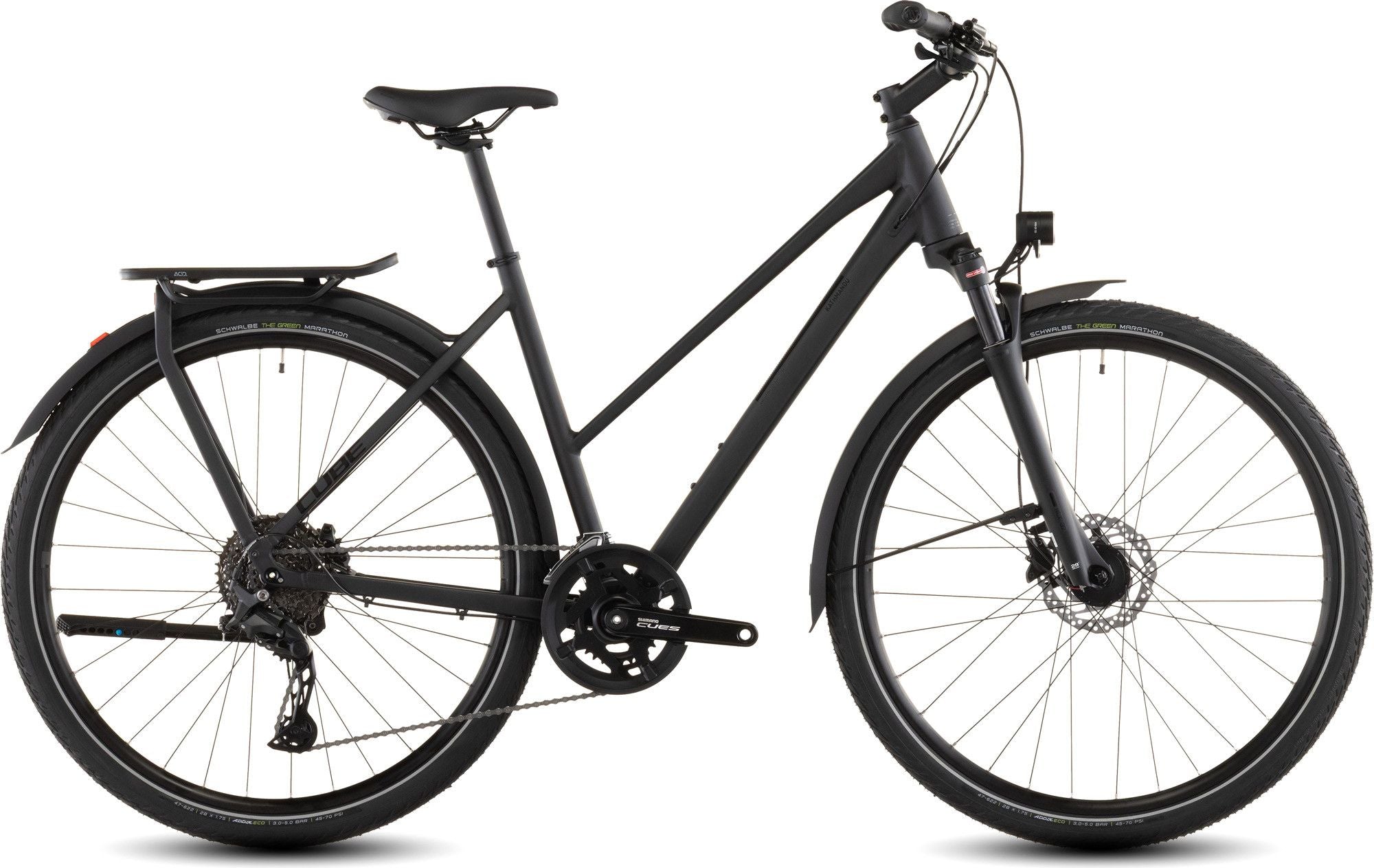 VTC Cube Kathmandu Pro Trapeze Shimano Cues 10V 700 mm Noir Coal 2026
