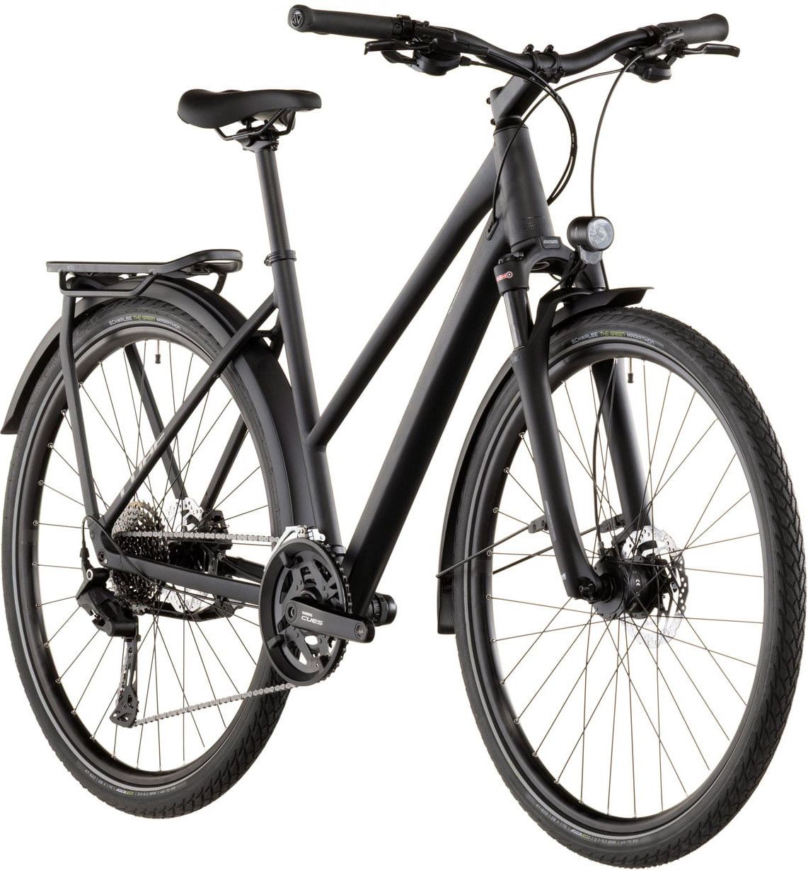 VTC Cube Kathmandu Pro Trapeze Shimano Cues 10V 700 mm Noir Coal 2026
