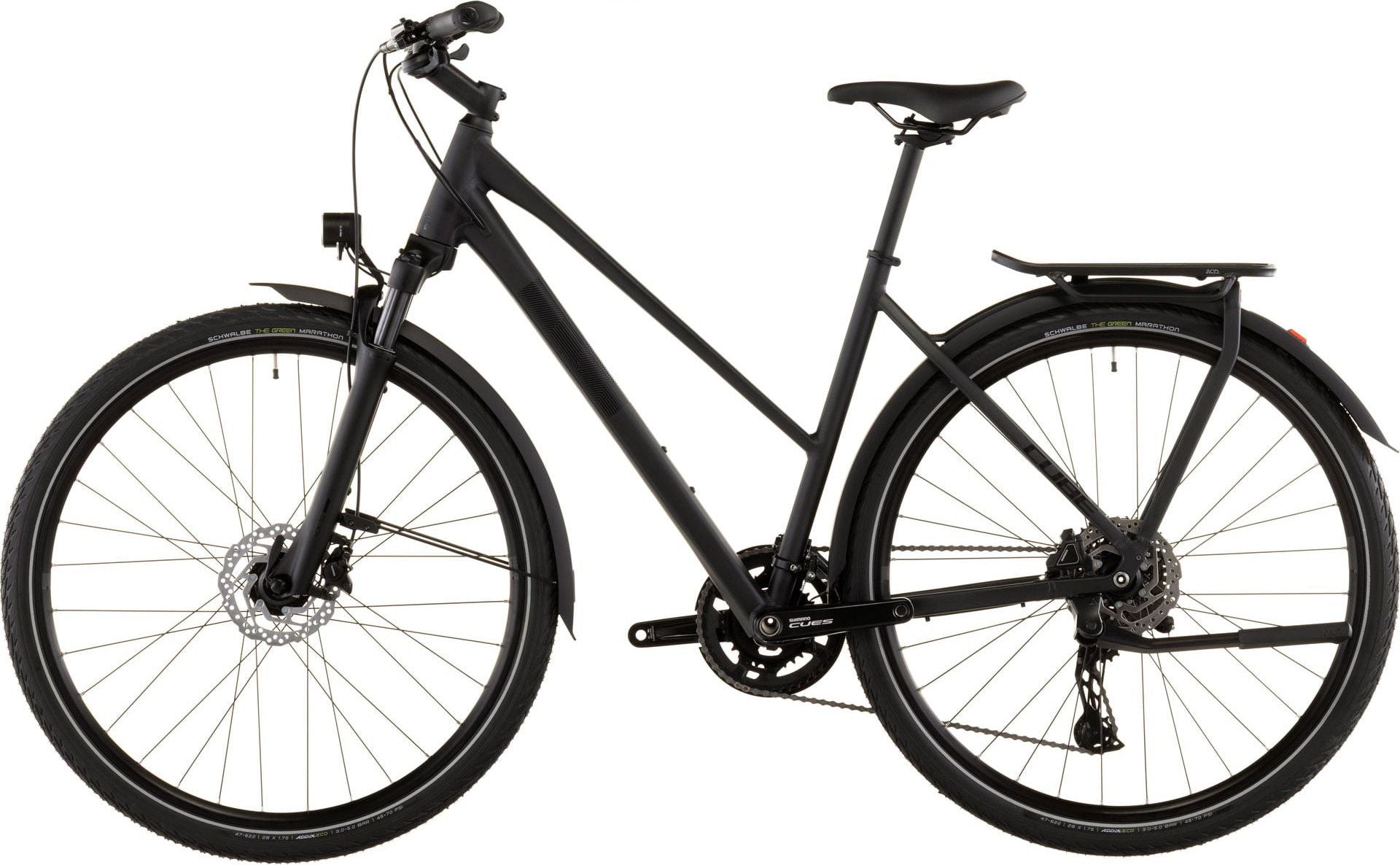 VTC Cube Kathmandu Pro Trapeze Shimano Cues 10V 700 mm Noir Coal 2026