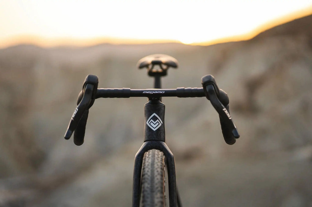 Combo Cintre/Potence Megamo Carbon Gravel Racing 380 mm Noir 2026