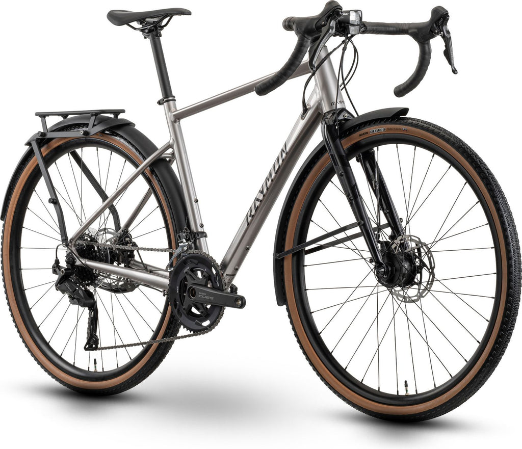Vélo de Gravel Raymon Territ Pure Street Shimano Cues 9V 700 mm Gris Lilas 2026