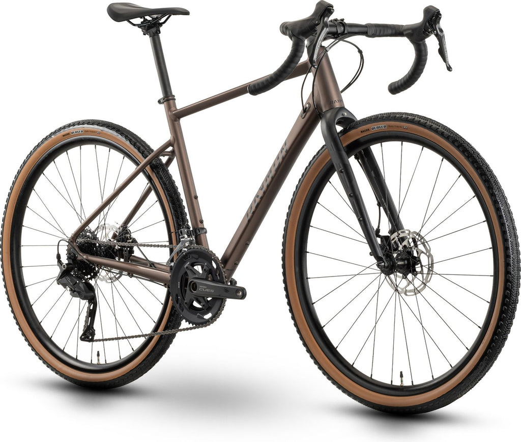 Vélo de Gravel Raymon Territ Pure Shimano Cues 9V 700 mm Marron/Noir 2026