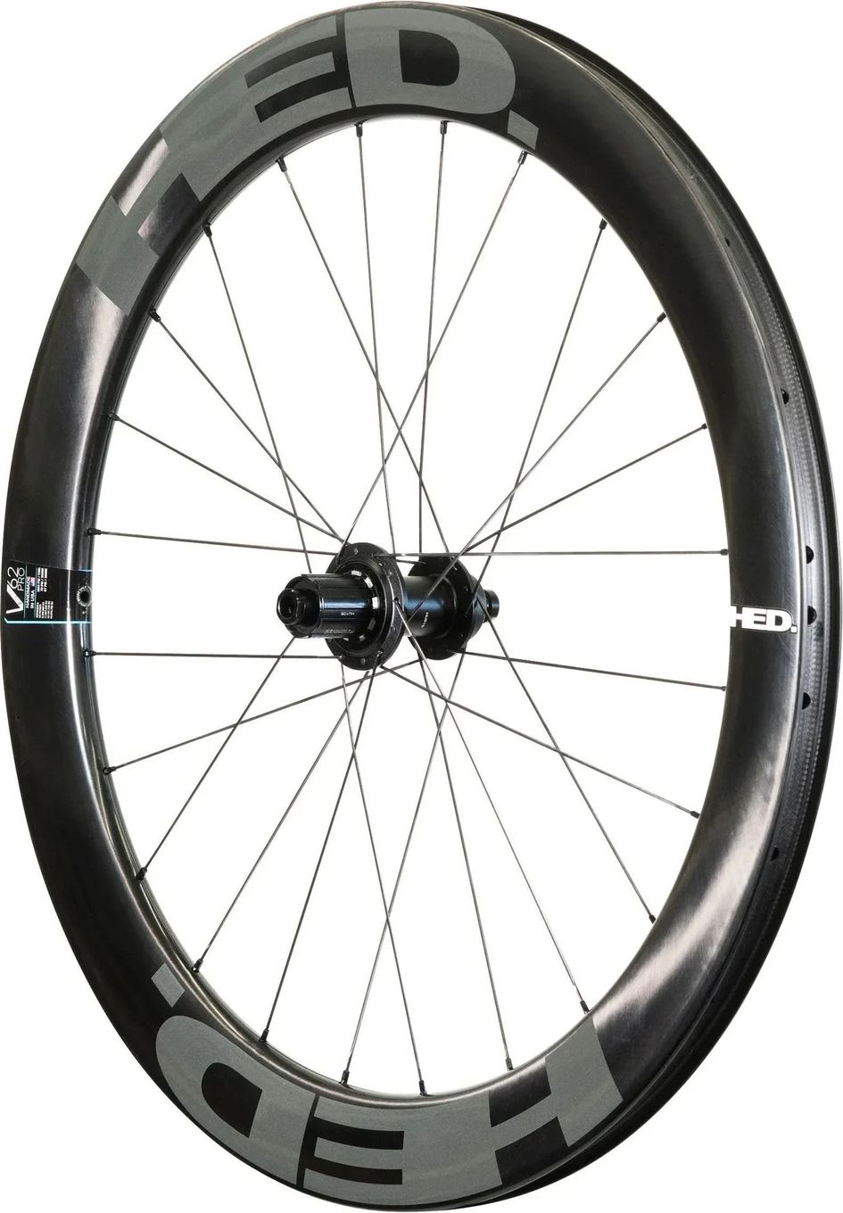 Roue Arrière HED Vanquish V62 Pro 700mm  | 12x142mm | CenterLock | Noir