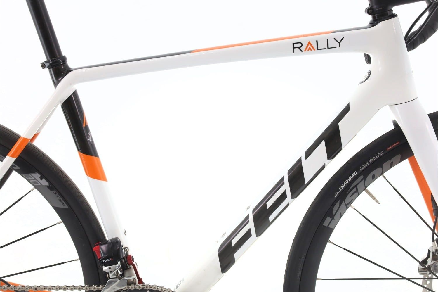 Produit reconditionné · Felt Rally AXS 12V · Blanc / Vélo de route | Très bon état