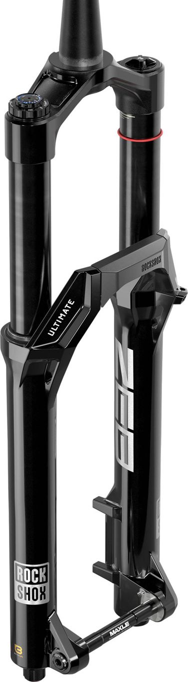 Fourche RockShox ZEB Ultimate 29'' | Charger 3.2 RC2 w/ ButterCups | Maxle Stealth Boost 15x110 mm | Déport 44 mm | Noir 2027