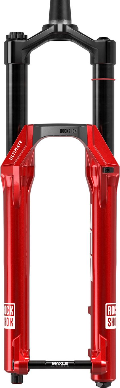 Fourche RockShox ZEB Ultimate 29'' | Charger 3.2 RC2 w/ ButterCups | Maxle Stealth Boost 15x110 mm | Déport 44 mm | Rouge Electric 2027