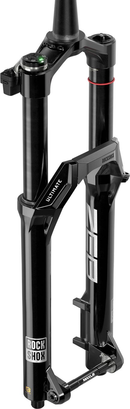 Fourche RockShox ZEB Ultimate Flight Attendant 29'' | Charger 3.2 FA w/ ButterCups | Maxle Stealth Boost 15x110 mm | Déport 44 mm | Noir 2027